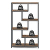 Tribesign 5-tier Open Etagere Bookcase w/ Multi-function Storage for Home&Office