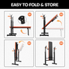 Adjustable Weight Bench Barbell Rack Foldable Incline Decline Home Gym Bench