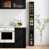 Slim Bathroom Tall Cabinet Freestanding Floor Storage Cabinet Organizer