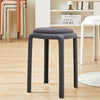 6x Backless Bar Stool Round Stackable Dining Chair Stool Kitchen Restaurant Seat