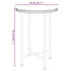 Gecheer 3 Piece Garden Dining Set Rattan Dining Set Garden Coffee Table D4U1