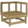 LAPOOH 8 Piece Garden Set Impregnated Wood Pine,Garden Set,Patio J6N9