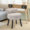 Upholstered Dressing Table Chair Vanity Seat Piano Stool Bedroom Makeup Chair