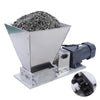 220V Electric Grain Mill Grinder with Hopper – Stainless Steel Feed & Food Proce