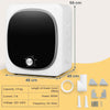 Front Load Tumble Electric Dryer Machine Apartment RV 800W Compact Laundry Dyer