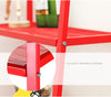 Modern 4 Tier Ladder Shelf Bookcase Storage Rack Stand Plants Display Bookshelf