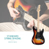 Glarry GST 3-Pickup Electric Guitar Full Set with 20W Amp Cable Bag Strap Kit