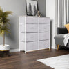 Fabric Chest of Drawers 8 Drawer Bedroom Storage Unit Clothes Organizer Dresser