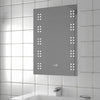 Bathroom 60 LED LightUp Mirror Cabinet with Storage/Demister/Sensor/Switch/Clock
