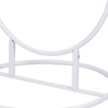Wisfor Metal Wedding Arch Frame Garden Balloon Flower Display Backdrop Stand Dec