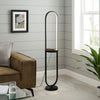Modern Oval Floor Lamp LED Standing Light Reading Lamp for Living Room Dimmable