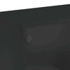 Coffee Table with Glass Doors, Side Table for Living Room Home Office J9O3