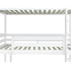 Triple Bunk Beds Kids Children High Sleeper Pine 3FT Single Wooden Bed Frame