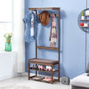 Home Hotel Garment Rack Luxury Clothes Rail Hall Entryway Coat Stand Furniture