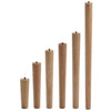4Pcs Oak Wood Sofa Legs Straight Coffee Table Cabinet Feet Furniture Level Feet