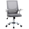 Mesh Home Office Chair Swivel Task Computer Desk Chair w/ Lumbar Support, Grey