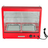 Counter Top Heated Hot Food Warmer Commercial Display Cabinet Pie Pizza Warming