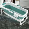 ExtraLarge Folding Bathtub Bath Tub Adult Spa Sauna Soaking Barrel Massage 153cm