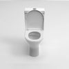 Simple Bathroom Close Coupled Toilet Soft Close Seat Cistern WC White Ceramic
