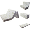 Economy 10cm Folding Mattress, Tri-fold Mattress with Memory Foam and Ultra Soft