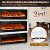 Electric Fireplace & Surrounds Framed Fire Flame Mantelpieces LED Jzndkiqhmykzus