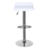 Bar Stool Set of 2 Counter Height Bar Chairs Swivel Adjustable Modern Armless