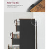 3-Drawer File Filing Cabinet Lockable Compact Size for A4 Letter
