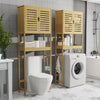 XL Tall Over The Toilet Cabinet Storage Cupboard Unit Bathroom Tower Space Saver