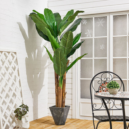 Artificial Plants Banana Tree Faux Large 180cm Tall Home Decor Artificial Plants
