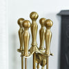 Deluxe Traditional Companion Set "Lesingham House" Antique Brass