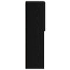 LED TV Cabinet Black Oak 30,5x30x102 cm Engineered Wood
