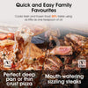 LCD DIGITAL AIR FRYER COOKER OVENS LOW FAT HEALTHY OIL FREE FRYING KITCHEN 6L AT