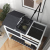 Tortoise House w/ Adjustable Lamp Holder, Openable Lid, Storage Shelf