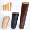 Set of 4 Oak Wood Furniture Legs Feet 10° Angled Oblique Tapered Stand Hoolder