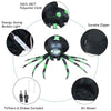 Indoor Holiday Decoration 6FT Halloween Inflatable Spider w/ LED Lights