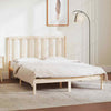 Bed Frame Solid Wood Pine 140x190 cm