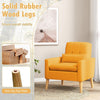 Yellow Mid Century Modern Accent Chair