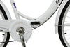 Ecosmo 26" Wheel Folding Ladies Women City Bicycle Bike 7 SP, 17" -26LF08W+B