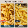 5L Air Fryer Manual Kitchen Oven Oil Free Low Fat Healthy Frying Cooker 1300W