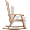 Rocking Chair Bamboo Living Room Indoor Outdoor Furniture Relaxing Seat