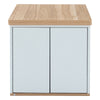 Lift Top Coffee Table with 2 Drawers Storage und Tea Table Desk for Living Room