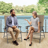 Padded Folding Chair Portable Camping Chair Outdoor Dining Chair Garden Patio