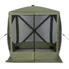 225x 225cm 4-Panel Pop up Camping Gazebo Instant Setup Screen House Gazebo Tent