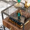 Modern Chest of Drawers Bedside Table Cabinet Wooden Nightstand Bedroom Storage