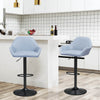 2 x Bar Stools Faux Leather Kitchen Breakfast Barstool Pub Chairs Cafe Stools