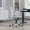 Desk Chair Mid-Back Office Swivel Chair Mesh Back Task Chair / Flip-up Armrest
