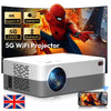 4K UHD Projector Smart 5G WiFi Bluetooth Android TV Beamer Home Theater Movie UK