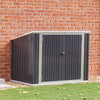 Metal Garden Shed Storage Sheds Outdoor Lockable Bicycle Shed Bike Tool Box Shed