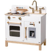 Robud Wooden ToddlerRole Play Kitchen Kids Pretend With Cooking Accessories Set