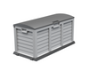 JUMBO XL Grey Garden Storage Utility Cushion Box Shed Plastic Waterproof